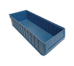 BITO Magazijnbak 600x234x140 mm, 15,4 liter, gesloten, stapelbaar, blauw, nieuw BITO Magazijnbak 600x234x140 mm, 15,4 liter, gesloten, stapelbaar, blauw, nieuw