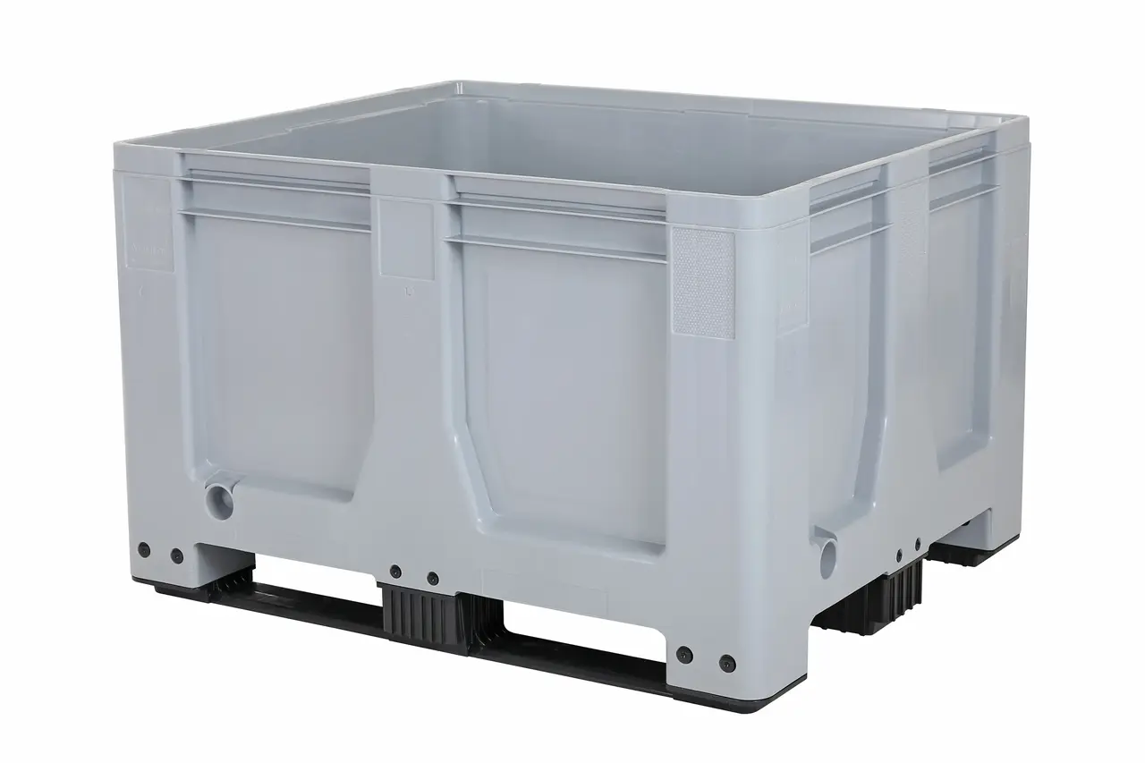 Schoeller Allibert Palletbox MaxiLog, 1200x1000x760, HDPE kunststof, tweede keus, nieuw