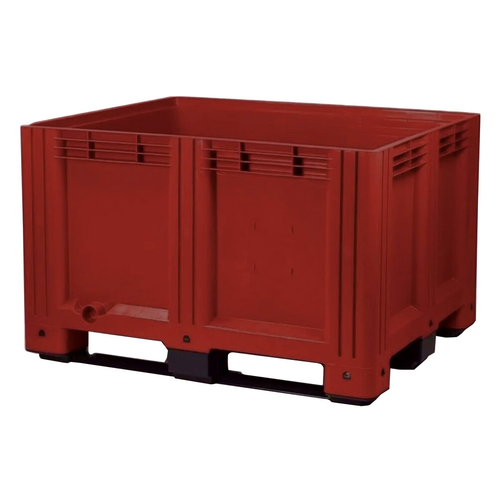Schoeller Allibert Palletbox MaxiLog, 1200x1000x760, HDPE kunststof, tweede keus, nieuw