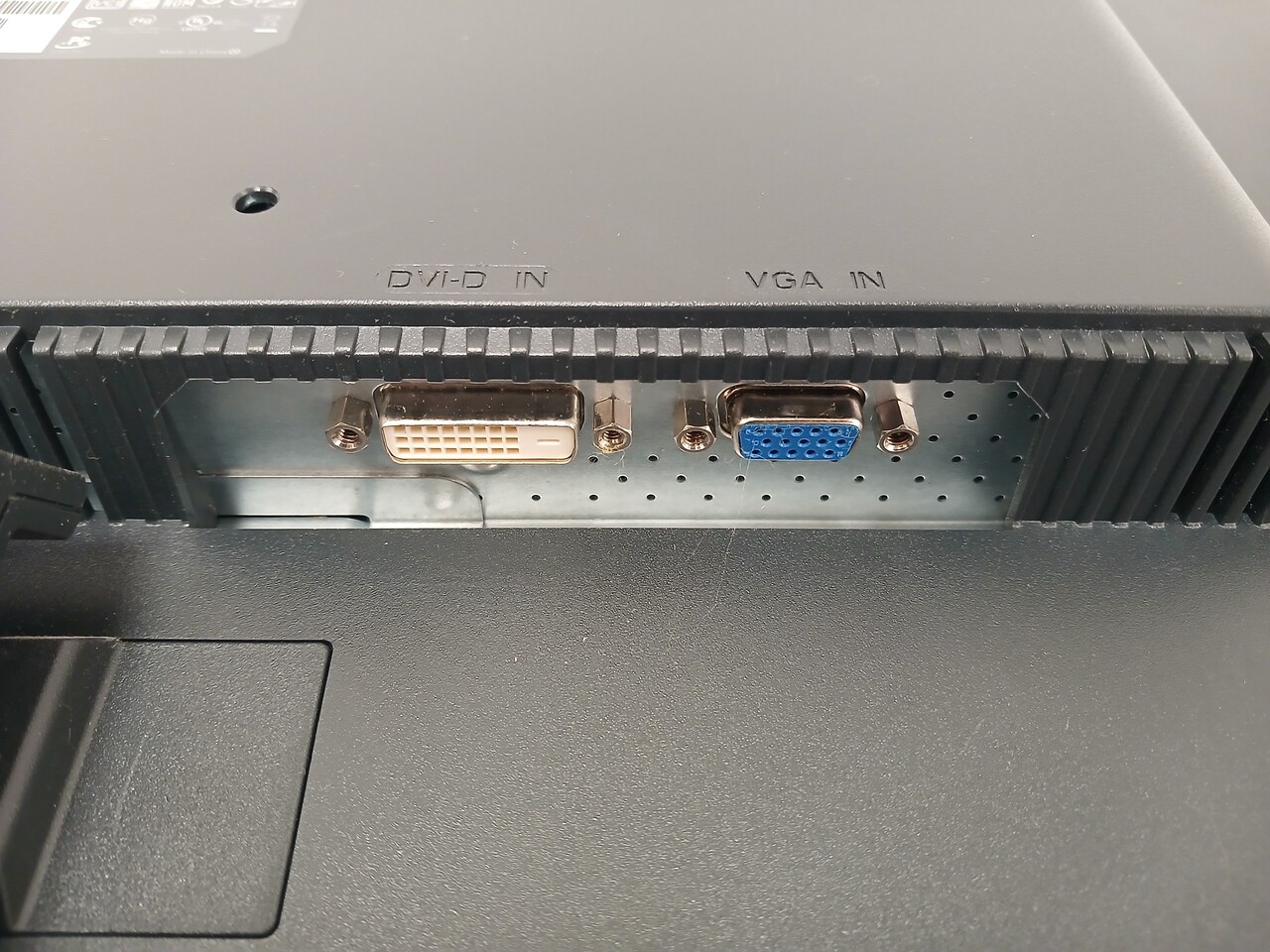 Acer Acer X223HQ Monitor, 21,5 inch, TN, Full HD 75Hz, Zwart, Gebruikt