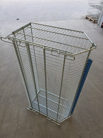Emtrade Draadmand 115x64x36cm, verzinkt, gebruikt Emtrade Draadmand 115x64x36cm, verzinkt, gebruikt
