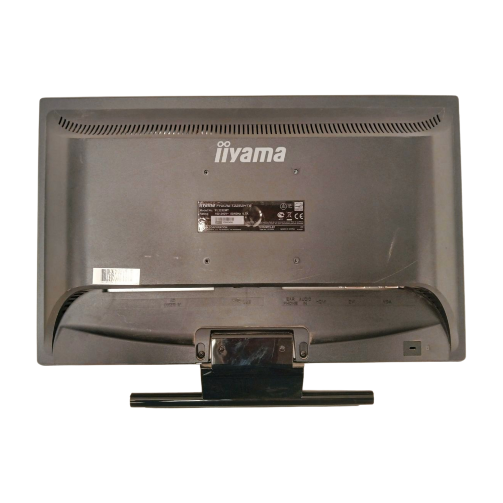 Iiyama ProLite T2252MTS Monitor, 22 inch, TN LED, Full HD, Optical Touch, gebruikt