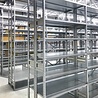 FX Rauscher Legbordstelling 250x122x40 cm verzinkt, gebruikt