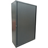 Emtrade Roldeurkast 125x50x195 cm, staal, antraciet, zonder legborden, inclusief sleutels, gebruikt