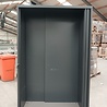 Emtrade Roldeurkast 125x50x195 cm, staal, antraciet, zonder legborden, inclusief sleutels, gebruikt