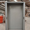 Emtrade Roldeurkast 119x45x197 cm, staal, grijs, zonder legborden, zonder sleutel, gebruikt