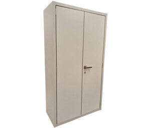 Priorit AG Brandwerende archiefkast, 196x106x49 cm, staal, grijs, gebruikt