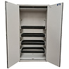 Priorit AG Brandwerende archiefkast, 106x49 x196 cm, staal, grijs, gebruikt Priorit AG Brandwerende archiefkast, 106x49 x196 cm, staal, grijs, gebruikt
