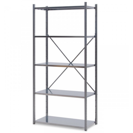 EMRACK G3 legbordstelling 200x100x60 cm, gebruikt