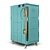 Olivo Gekoelde container, Olivo Roll 900, kunststof, turquoise, gebruikt