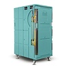 Olivo Gekoelde container, Olivo Roll 900, kunststof, turquoise, gebruikt