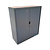 Roldeurkast 120x47x136 cm eiken/grijs, gebruikt Roldeurkast 120x47x136 cm eiken/grijs, gebruikt