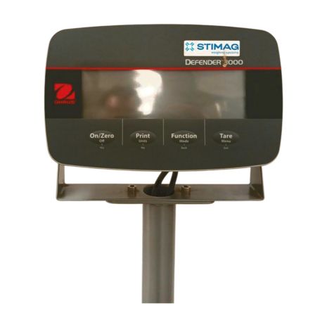 Ohaus Bankweegschaal Ohaus Defender 3000, 60 kg, LCD, industrieel, gebruikt