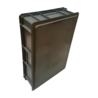 Emtrade Stapelbak 600x400x155 mm, euronorm gesloten handvat, donkergrijs pp, gebruikt Emtrade Stapelbak 600x400x155 mm, euronorm gesloten handvat, donkergrijs pp, gebruikt