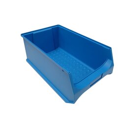 Embox Magazijnbak, 500x300x200 mm, blauw kunststof, gebruikt