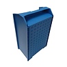 Embox Magazijnbak, 500x300x200 mm, blauw kunststof, gebruikt Embox Magazijnbak, 500x300x200 mm, blauw kunststof, gebruikt