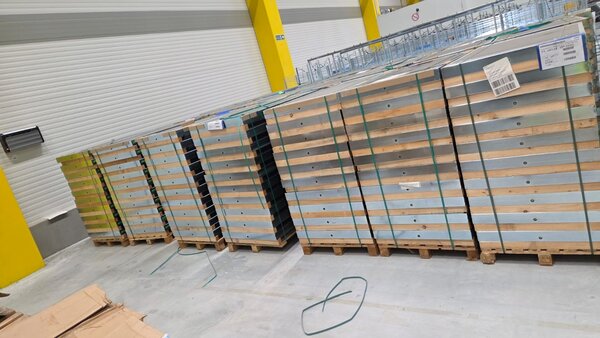 Wanzl Wanzl rolcontainer 1200x800x1880mm 3-heks, Nieuw
