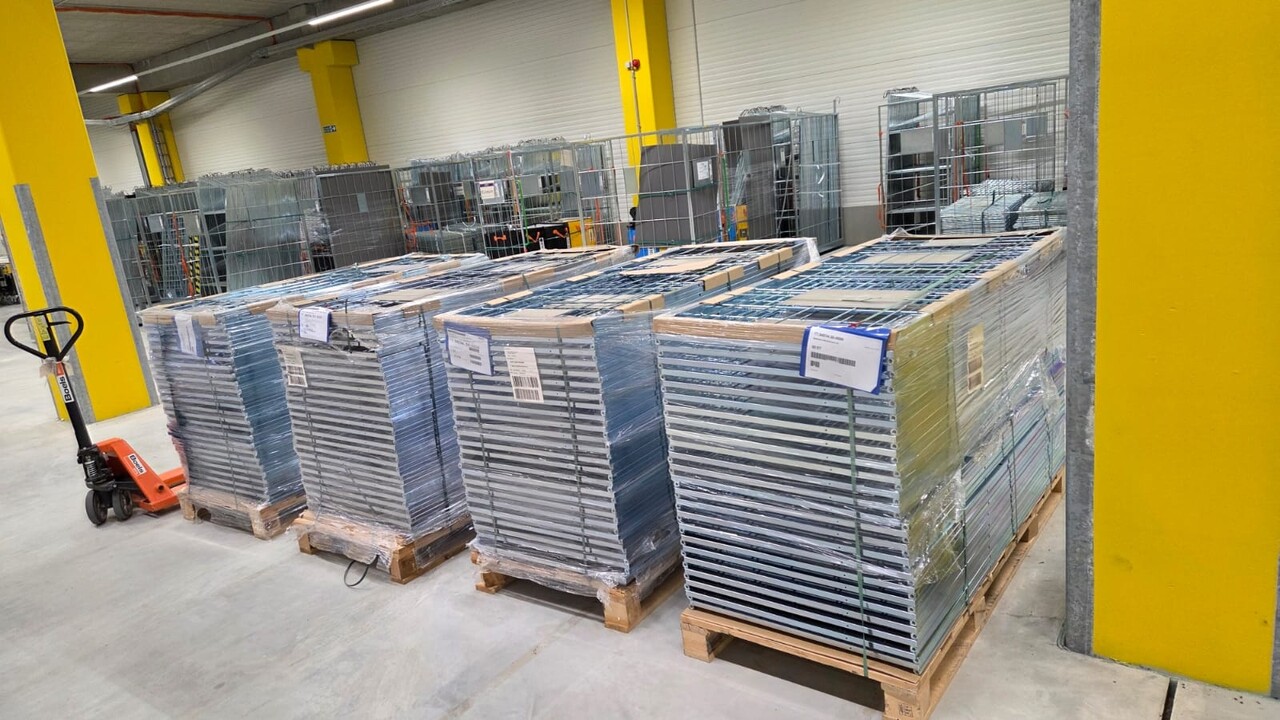 Wanzl Wanzl rolcontainer 1200x800x1880mm 3-heks, Nieuw