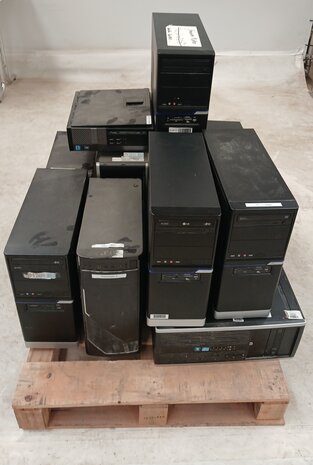 Emtrade Partij gebruikte desktops, diverse modellen, voor revisatie of onderdelen, gebruikt Emtrade Partij gebruikte desktops, diverse modellen, voor revisatie of onderdelen, gebruikt