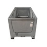Auer Palletbox, 1200x800x790 mm, gesloten, 4 poten, HD-PE, zilvergrijs/zwart, gebruikt Auer Palletbox, 1200x800x790 mm, gesloten, 4 poten, HD-PE, zilvergrijs/zwart, gebruikt