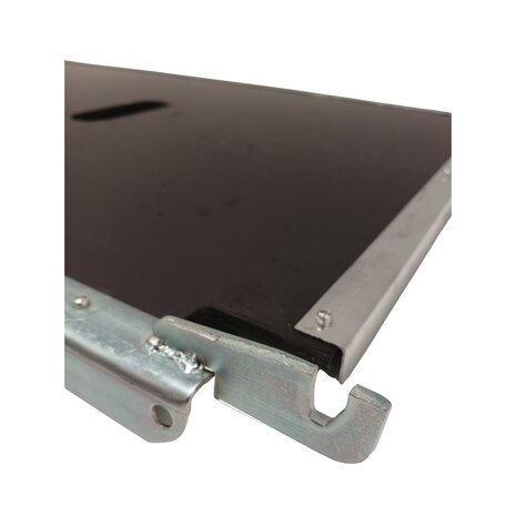 Plaat voor Deense kar, verzinkte haken 1270x550mm, nieuw