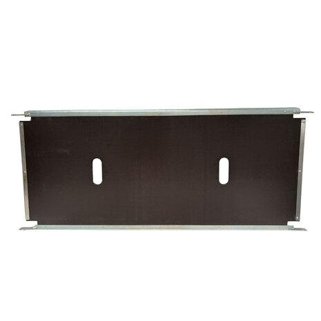 Plaat voor Deense kar, verzinkte haken 1270x550mm, nieuw