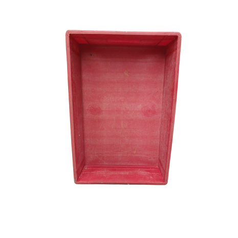 Stapelbak, 600x400x145 mm, euronorm, rood hdpe, gebruikt Stapelbak, 600x400x145 mm, euronorm, rood hdpe, gebruikt
