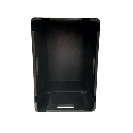Embox Nestbare Stapelkrat, 600x400x420 mm, euronorm, zwart kunststof, nieuw Embox Nestbare Stapelkrat, 600x400x420 mm, euronorm, zwart kunststof, nieuw
