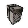 Embox Nestbare Stapelkrat, 600x400x420 mm, euronorm, zwart kunststof, nieuw Embox Nestbare Stapelkrat, 600x400x420 mm, euronorm, zwart kunststof, nieuw