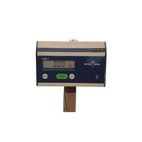 Mettler Mettler Toledo Spider 1, accu weegschaal, gebruikt, met adapter, duidelijke gebruikssporen