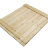 EMRACK Vurenhouten vlonder gesloten 800x900x20 mm (bxdxh), licht gebruikt EMRACK Vurenhouten vlonder gesloten 800x900x20 mm (bxdxh), licht gebruikt