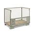 Gaascontainer/ gitterbox met 1 klep 1240x835x970mm, gebruikt Gaascontainer/ gitterbox met 1 klep 1240x835x970mm, gebruikt