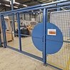 Emtrade Industrieel Indoor Hekwerk / Veiligheidsafrastering met 2 Schuifpoorten - Gebruikt Emtrade Industrieel Indoor Hekwerk / Veiligheidsafrastering met 2 Schuifpoorten - Gebruikt