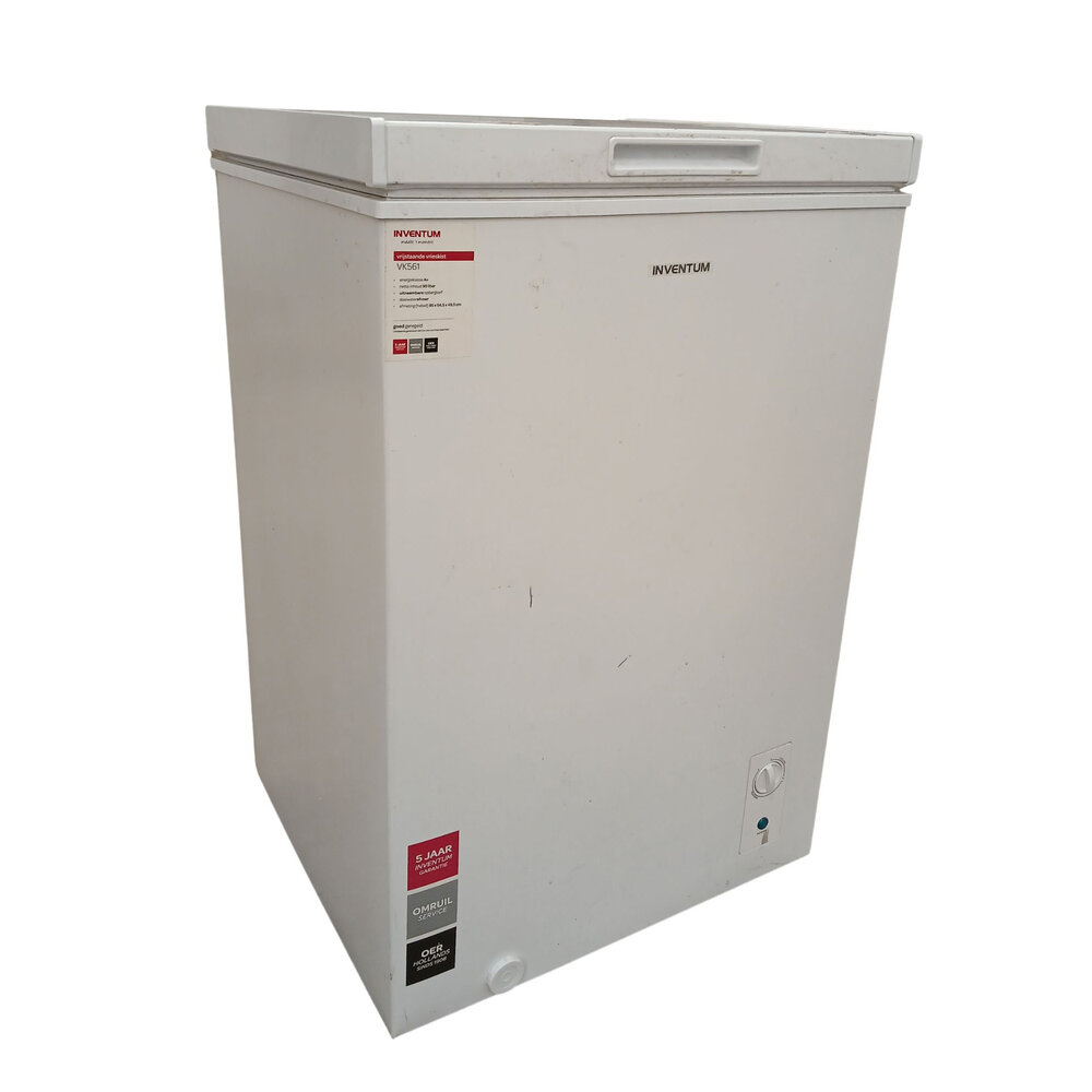 Inventum Inventum VK561/02 Vrieskist 99 Liter Wit - Gebruikt Inventum Inventum VK561/02 Vrieskist 99 Liter Wit - Gebruikt