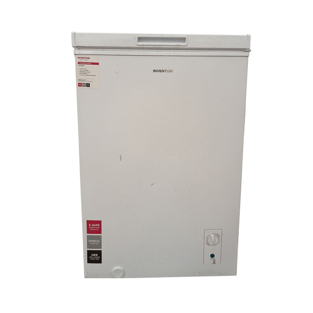 Inventum Inventum VK561/02 Vrieskist 99 Liter Wit - Gebruikt Inventum Inventum VK561/02 Vrieskist 99 Liter Wit - Gebruikt