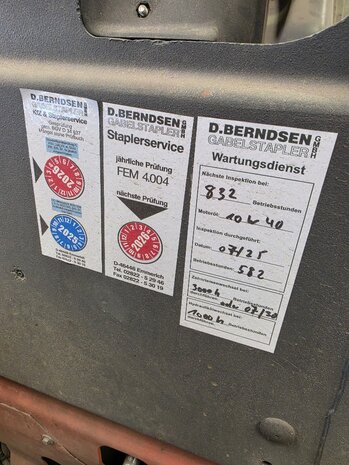 Linde Heftruck LPG Type H1GT 1600kg BJ1991, gebruikt