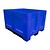 Schoeller Allibert Palletbox MaxiLog, 1200x1000x760mm, tweede keus 3 sledes- Blauw Schoeller Allibert Palletbox MaxiLog, 1200x1000x760mm, tweede keus 3 sledes- Blauw