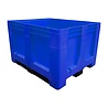 Schoeller Allibert Palletbox MaxiLog, 1200x1000x760mm, tweede keus 3 sledes- Blauw