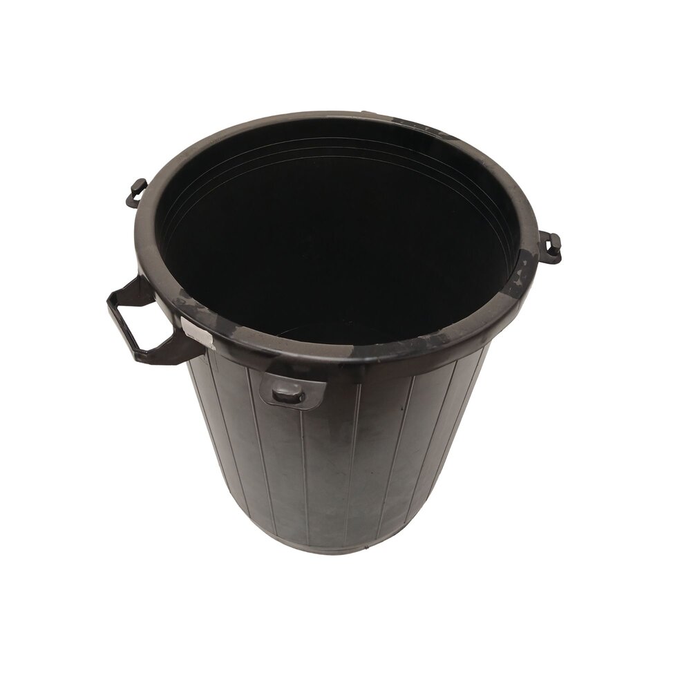 Emtrade Afvalbak 75 liter, zwart, gebruikt Emtrade Afvalbak 75 liter, zwart, gebruikt