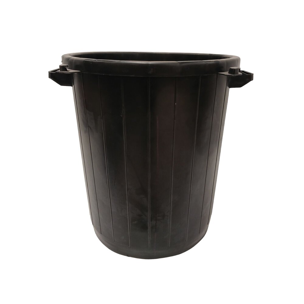 Emtrade Afvalbak 75 liter, zwart, gebruikt Emtrade Afvalbak 75 liter, zwart, gebruikt