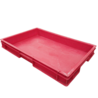 Emtrade Stapelbak 600x400x70 rood PP levensmiddelgeschikt gebruikt Emtrade Stapelbak 600x400x70 rood PP levensmiddelgeschikt gebruikt