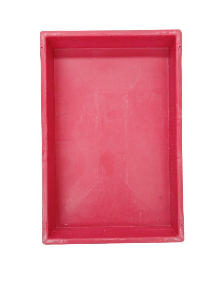 Emtrade Stapelbak 600x400x70 rood PP levensmiddelgeschikt gebruikt Emtrade Stapelbak 600x400x70 rood PP levensmiddelgeschikt gebruikt