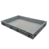 Emtrade Stapelbak 600x400x70 grijs PP levensmiddelgeschikt gebruikt