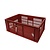 Emtrade Stapelbak 600x400x235 mm, rood kunststof, gebruikt Emtrade Stapelbak 600x400x235 mm, rood kunststof, gebruikt