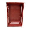 Emtrade Stapelbak 600x400x235 mm, rood kunststof, gebruikt