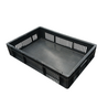 Emtrade Stapelbak 600x400x120 mm hdpe kunststof zwart, gebruikt Emtrade Stapelbak 600x400x120 mm hdpe kunststof zwart, gebruikt