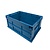 UTZ Vouwkrat 600x400x280 mm, blauw pp kunststof UTZ Vouwkrat 600x400x280 mm, blauw pp kunststof