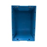 UTZ Vouwkrat 600x400x280 mm, blauw pp kunststof