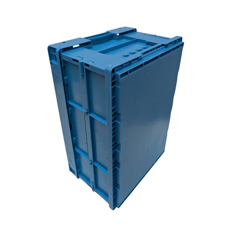 UTZ Vouwkrat 600x400x280 mm, blauw pp kunststof