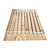 Emtrade Vurenhouten vlonder 880x1100x20mm 90% gesloten, gebruikt Emtrade Vurenhouten vlonder 880x1100x20mm 90% gesloten, gebruikt